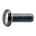 Midwest Fastener #2-56 x 1/4 in Slotted Pan Machine Screw, Zinc Plated Steel, 30 PK 930482